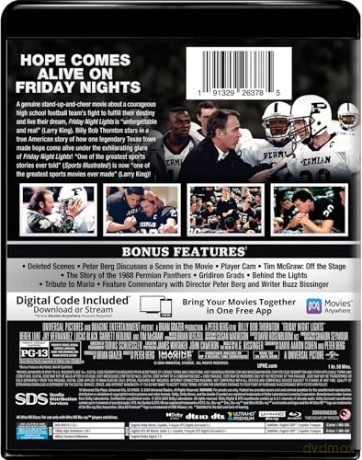 Friday Night Lights (Światła stadionów) [Blu-Ray 4K]+[Blu-Ray]