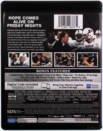 Friday Night Lights (Światła stadionów) [Blu-Ray 4K]+[Blu-Ray]