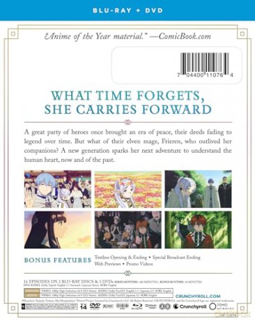 FRIEREN: Beyond Journey's End - Part 1 [DVD]