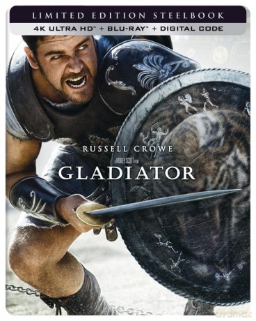 Gladiator (steelbook) [Blu-Ray 4K]+[Blu-Ray]