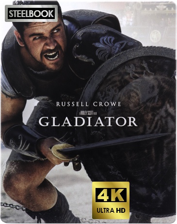 Gladiator (steelbook) [Blu-Ray 4K]+[Blu-Ray]
