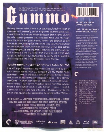 Gummo (Skrawki) (The Criterion Collection) [Blu-Ray 4K]+[Blu-Ray]