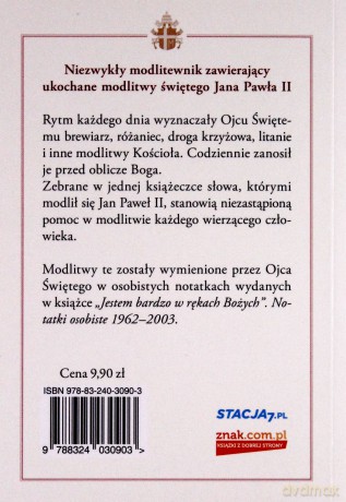 Z modlitwy czerpać siłę [KSIĄŻKA]