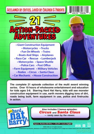 Hard Hat Harry's Real Life Adventures for Kids [DVD]