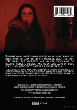Haunted: Indiana State Sanatorium [DVD]