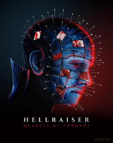 Hellraiser: Quartet Of Torment: Hellraiser / Hellbound: Hellraiser II / Hellraiser III: Hell on Earth / Hellraiser IV: Bloodline [4xBlu-Ray]