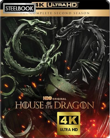 House of the Dragon: The Complete Second Season (Ród smoka) (steelbook) [4xBlu-Ray 4K]