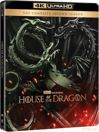 House of the Dragon: The Complete Second Season (Ród smoka) (steelbook) [4xBlu-Ray 4K]