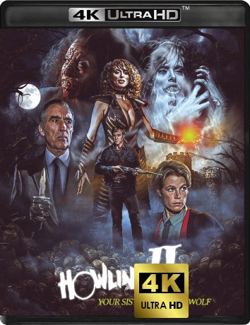 Howling II: Your Sister Is a Werewolf (Skowyt 2: Twoja siostra jest wilkołakiem) [Blu-Ray 4K]+[Blu-Ray]