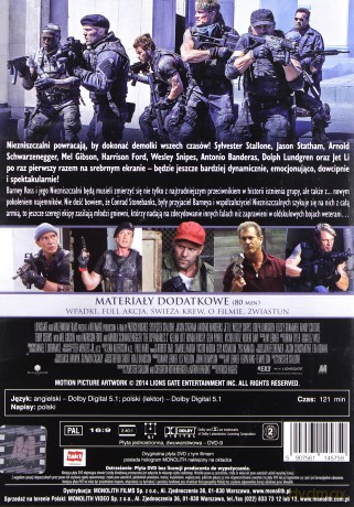 Niezniszczalni 3 (The Expendables 3) [DVD]