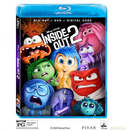 Inside Out 2 (W głowie się nie mieści 2) [Blu-Ray]+[DVD]