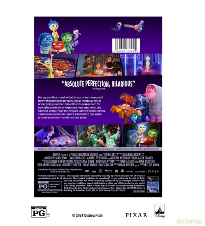 Inside Out 2 - DVD [DVD]