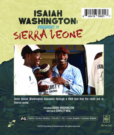 Isaiah Washington: Passport to Sierra Leone [Blu-Ray]