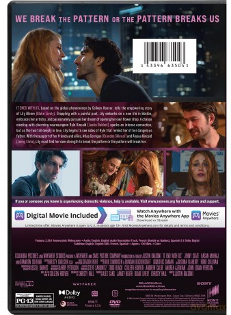 It Ends With Us - DVD + Digital [DVD]