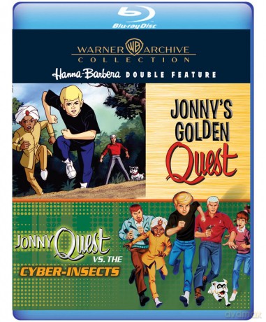 Jonny's Golden Quest / Jonny Quest vs. The Cyber-Insects [Blu-Ray]