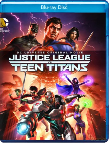 Justice League vs Teen Titans (Liga Sprawiedliwości kontra Młodzi Tytani) [Blu-Ray]