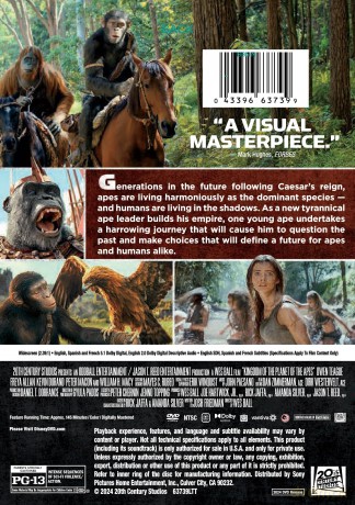 Kingdom Of The Planet Of The Apes - DVD [DVD]