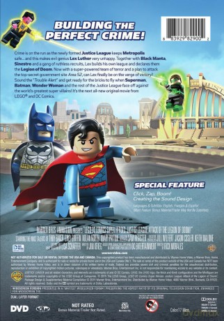LEGO DC Super Heroes: Justice League: Attack of the Legion of Doom! [DVD]