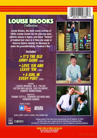 Louise Brooks Collection - It's the Old Army Game/Love 'Em and Leave 'Em/A Girl in Every Port [DVD]