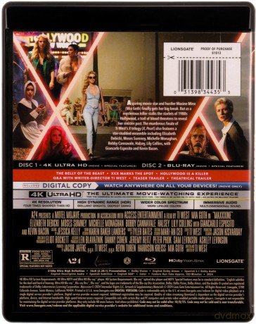 MaXXXine [Blu-Ray 4K]+[Blu-Ray]