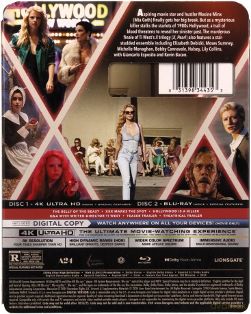 MaXXXine [Blu-Ray 4K]+[Blu-Ray]