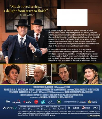 Murdoch Mysteries - Season 17 (Detektyw Murdoch) [6xBlu-Ray]