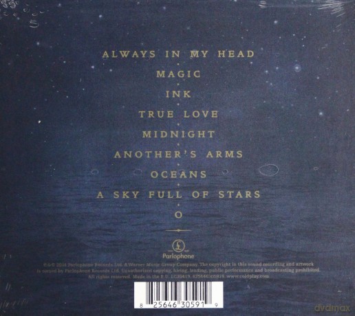 Coldplay: Ghost Stories [CD]