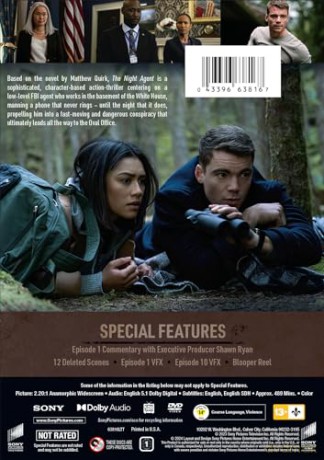 Night Agent, The - Season 1 (4 Discs) - DVD [DVD]