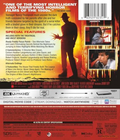 A Nightmare On Elm Street (Koszmar z ulicy Wiązów) (steelbook) [Blu-Ray 4K]