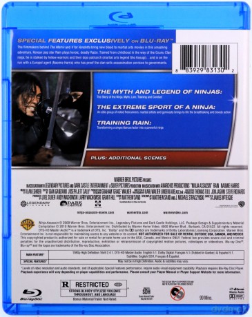 Ninja Assassin (Ninja zabójca) [Blu-Ray]