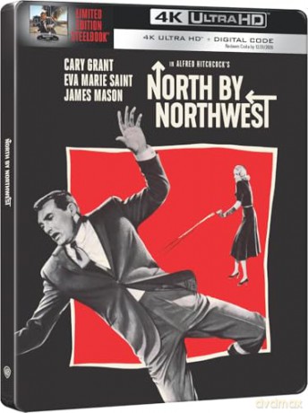 North By Northwest (Północ - północny zachód) (steelbook) [Blu-Ray 4K]