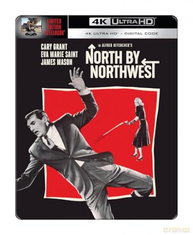 North By Northwest (Północ - północny zachód) (steelbook) [Blu-Ray 4K]