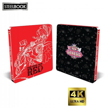 One Piece Film Red - Movie (steelbook) [Blu-Ray 4K]+[2xBlu-Ray]