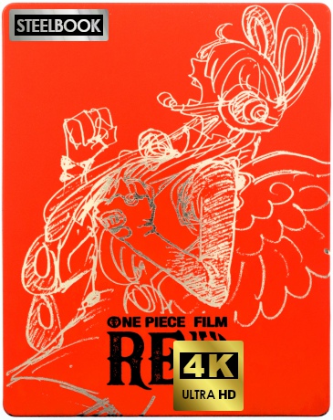 One Piece Film Red - Movie (steelbook) [Blu-Ray 4K]+[2xBlu-Ray]