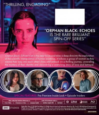 Orphan Black: Echoes Season 1 [3xBlu-Ray]