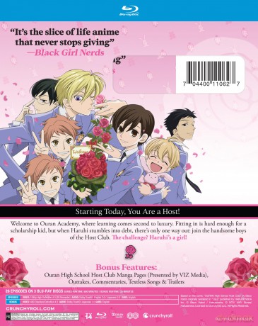 Ouran High School Host Club - Complete Series [3xBlu-Ray]