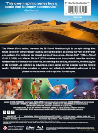 Planet Earth Trilogy Collection [DVD]