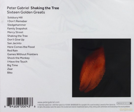 Peter Gabriel: Shaking The Tree (2002 Remastered) [CD]