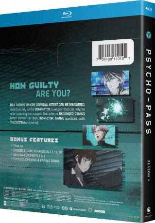 PSYCHO-PASS - Season 1 [4xBlu-Ray]