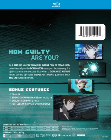 PSYCHO-PASS - Season 1 [4xBlu-Ray]