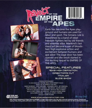 Revolt of the Empire of the Apes [Blu-Ray]