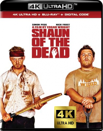 Shaun of the Dead (Wysyp żywych trupów) [Blu-Ray 4K]+[Blu-Ray]