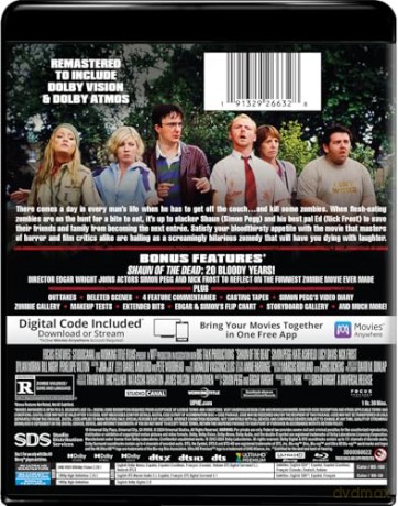 Shaun of the Dead (Wysyp żywych trupów) [Blu-Ray 4K]+[Blu-Ray]