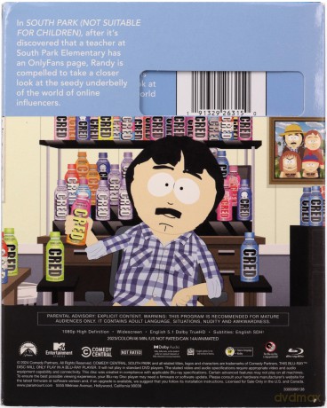South Park (Not Suitable for Children) [Blu-Ray]