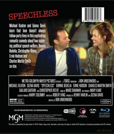Speechless (Miłosne wybory) [Blu-Ray]