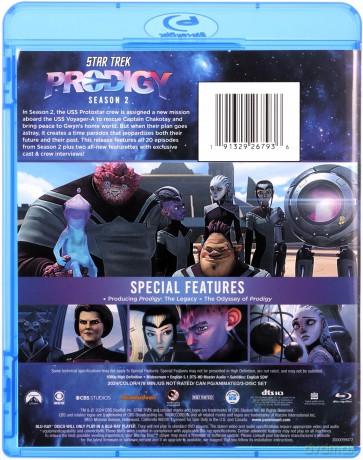 Star Trek: Prodigy: Season 2 [3xBlu-Ray]
