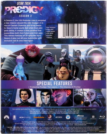 Star Trek: Prodigy: Season 2 [3xBlu-Ray]