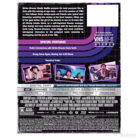 The 4:30 Movie (steelbook) [Blu-Ray 4K]+[Blu-Ray]