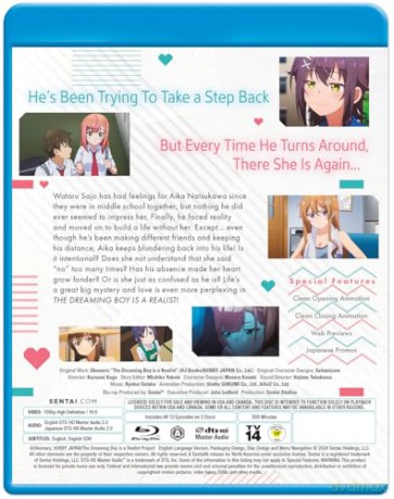 The Dreaming Boy is a Realist Season 1 [2xBlu-Ray]