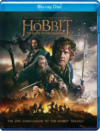 The Hobbit: The Battle of Five Armies (Hobbit: Bitwa Pięciu Armii) [Blu-Ray]
